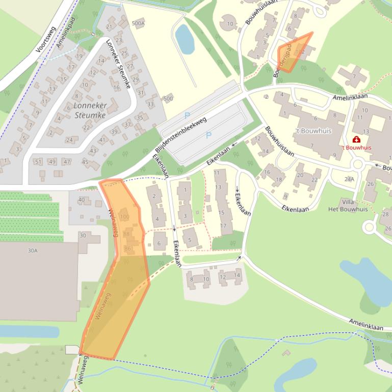 Kaart van postcodegebied 7524AK.