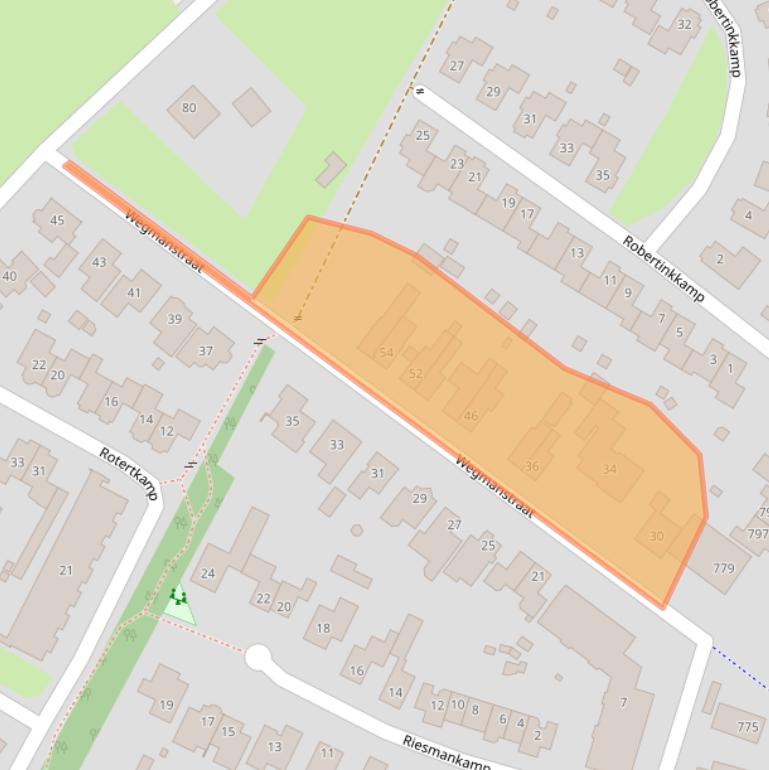 Kaart van postcodegebied 7524AL.