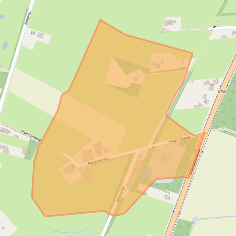 Kaart van postcodegebied 7524AM.