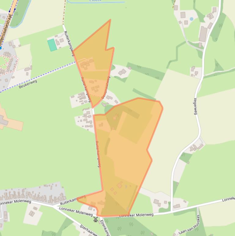 Kaart van postcodegebied 7524AS.