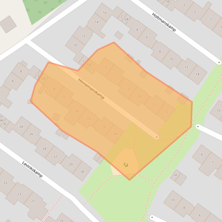Kaart van postcodegebied 7524AX.