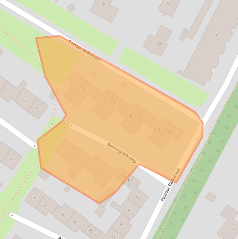 Kaart van postcodegebied 7524AZ.