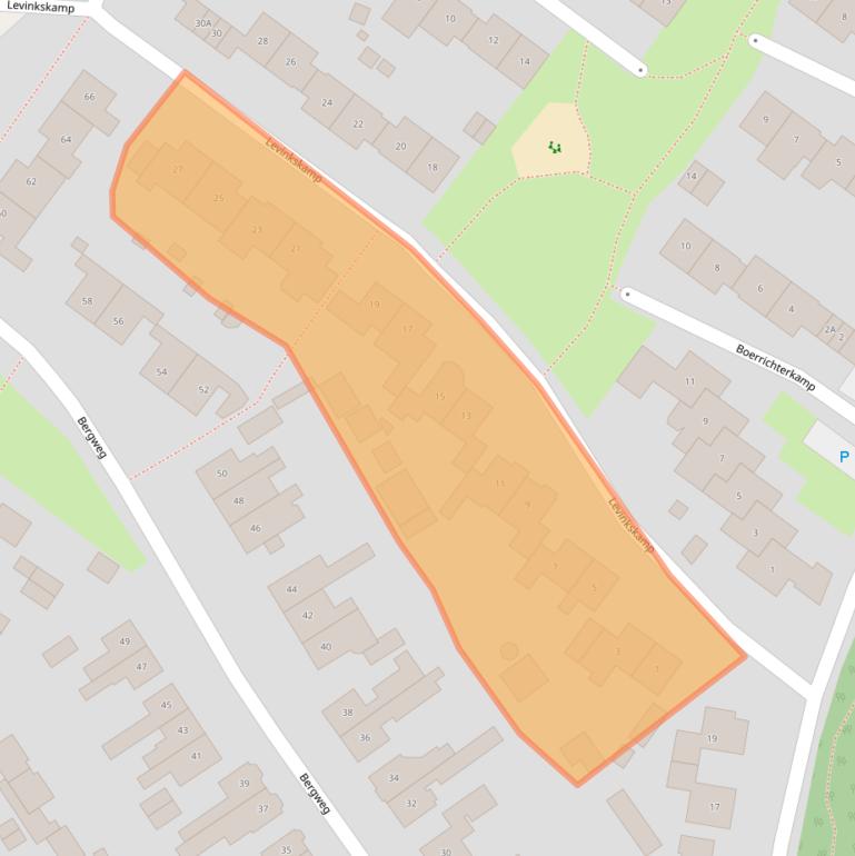 Kaart van postcodegebied 7524BB.