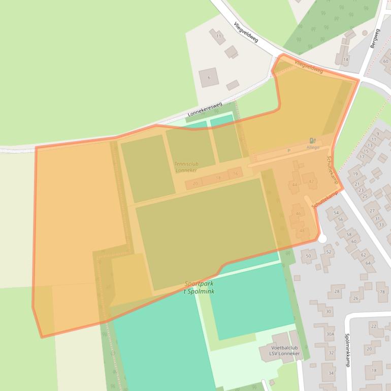 Kaart van postcodegebied 7524BL.