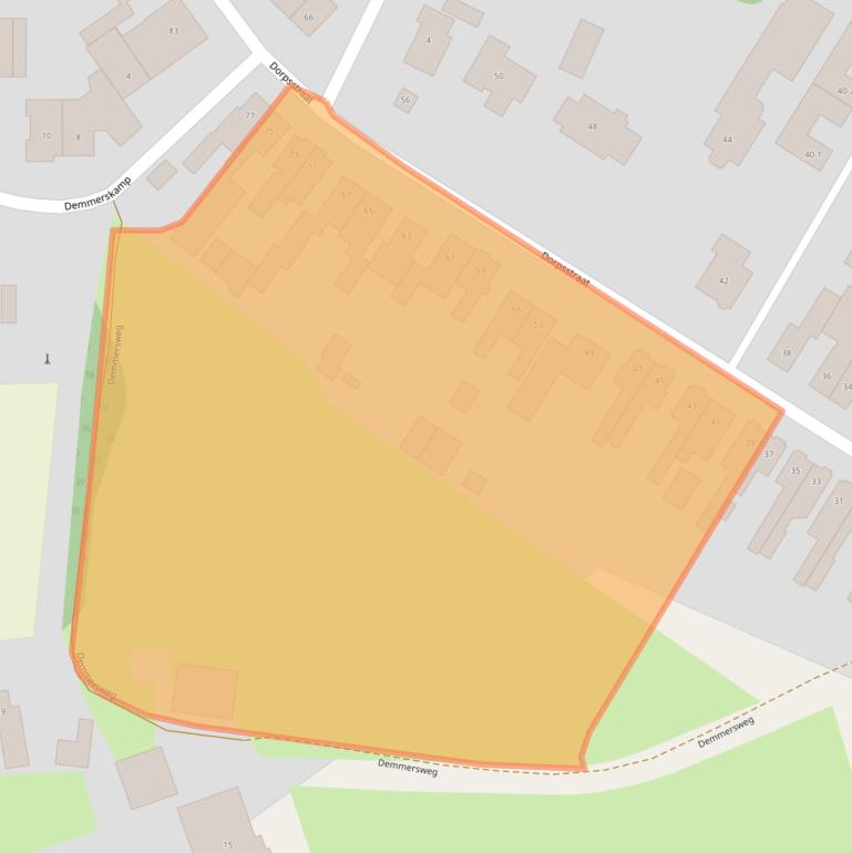 Kaart van postcodegebied 7524CE.