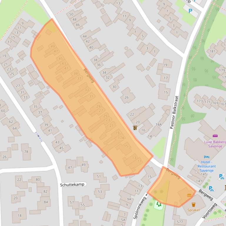 Kaart van postcodegebied 7524CT.