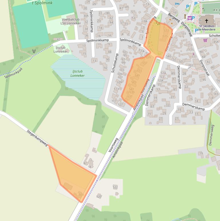 Kaart van postcodegebied 7524DA.