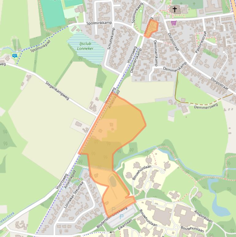 Kaart van postcodegebied 7524DB.