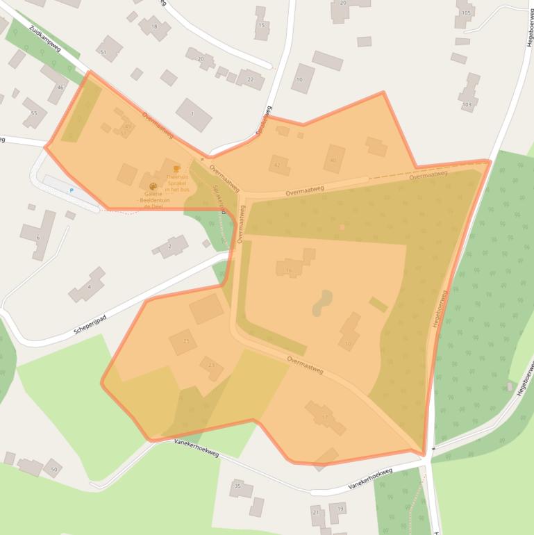 Kaart van postcodegebied 7524DH.