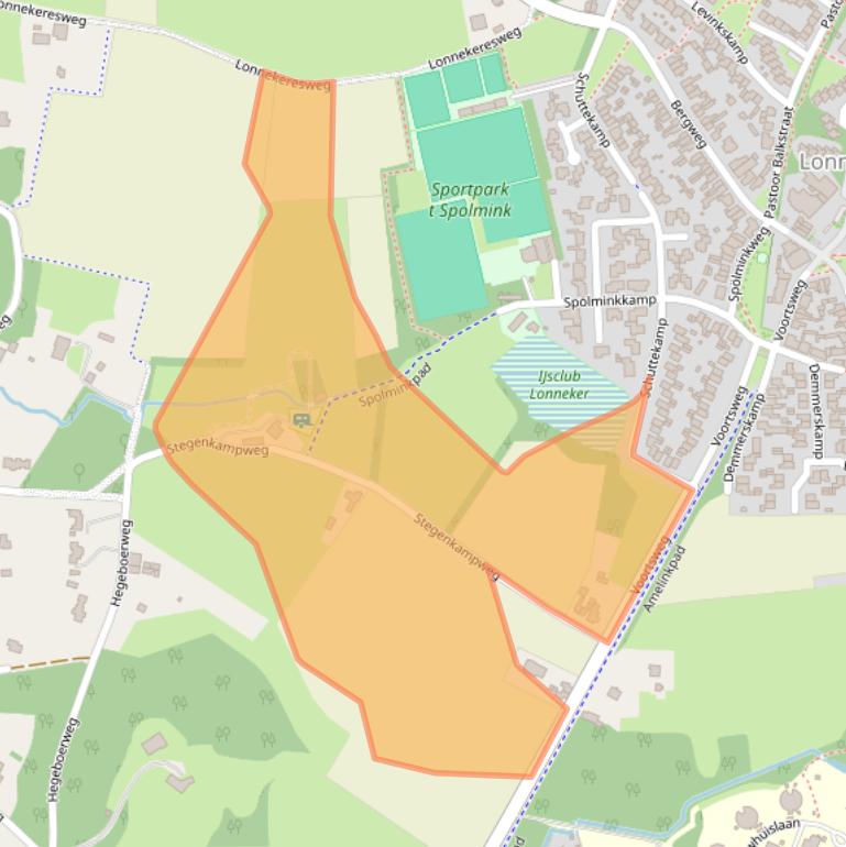 Kaart van postcodegebied 7524DL.