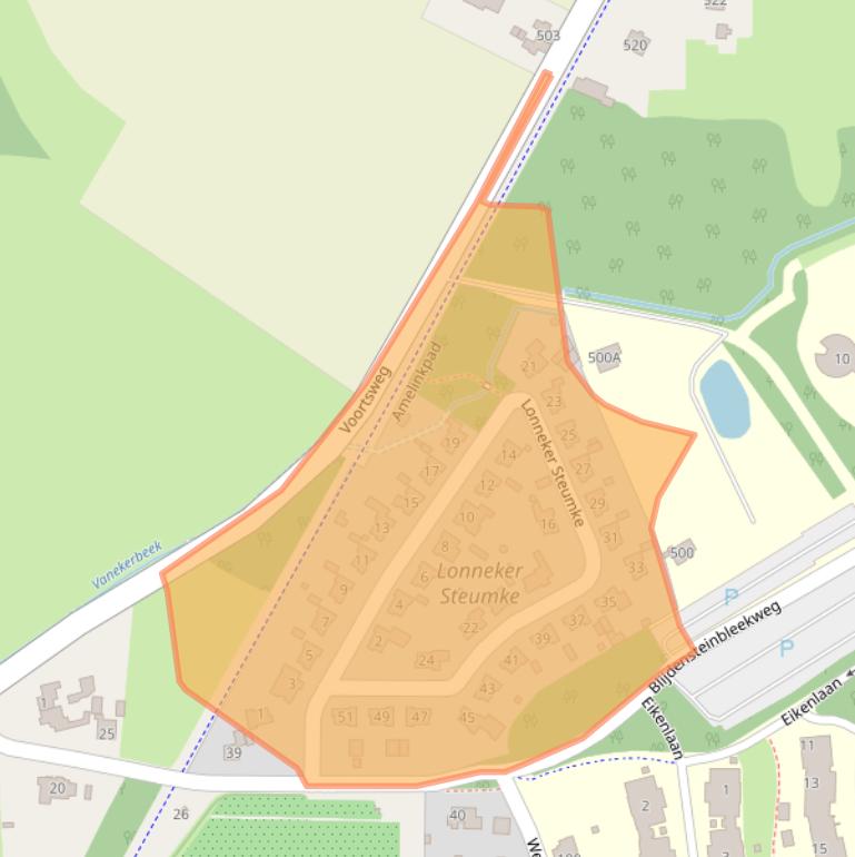 Kaart van postcodegebied 7524DN.