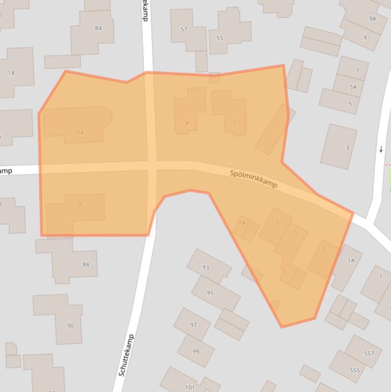 Kaart van postcodegebied 7524DT.