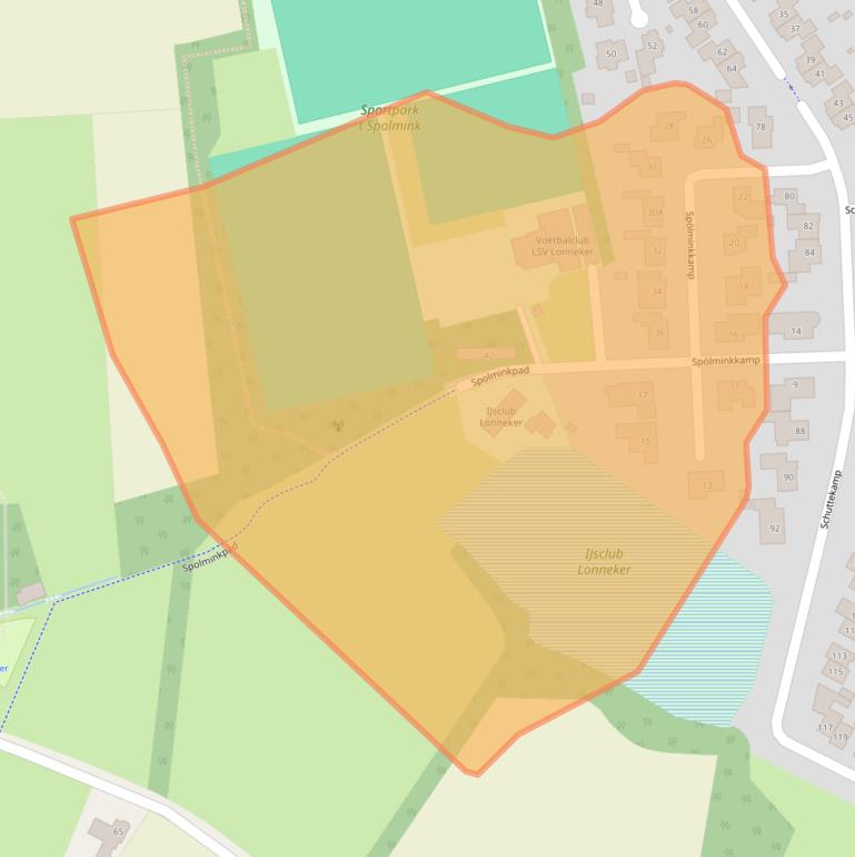 Kaart van postcodegebied 7524DV.