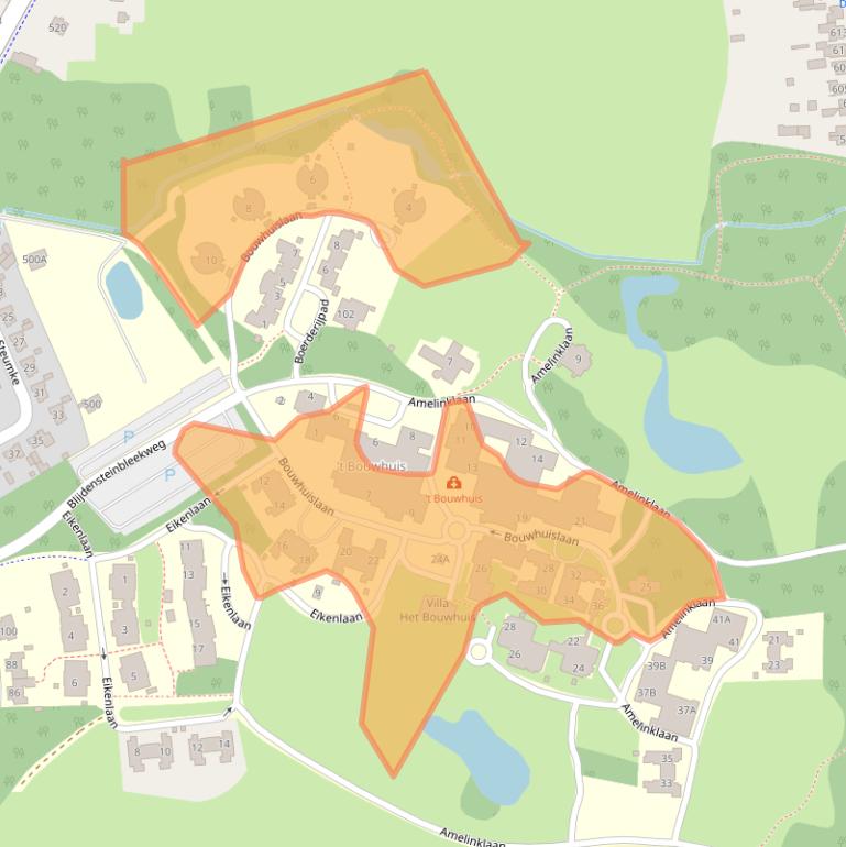 Kaart van postcodegebied 7524GB.