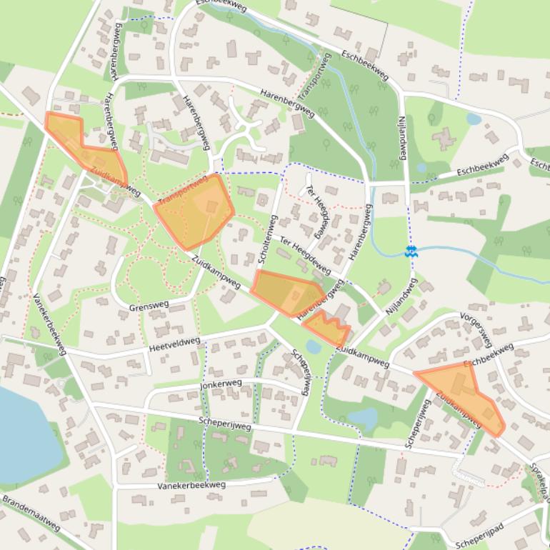 Kaart van postcodegebied 7524NB.