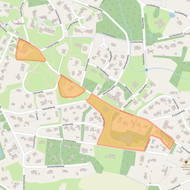 Kaart van postcodegebied 7524NC.