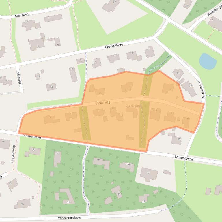 Kaart van postcodegebied 7524NH.