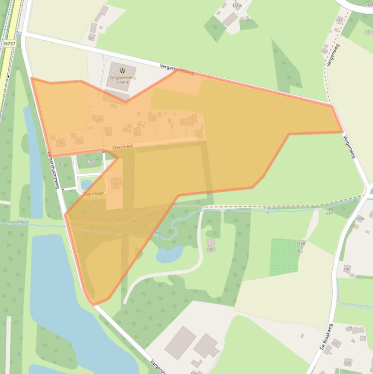 Kaart van postcodegebied 7524PB.