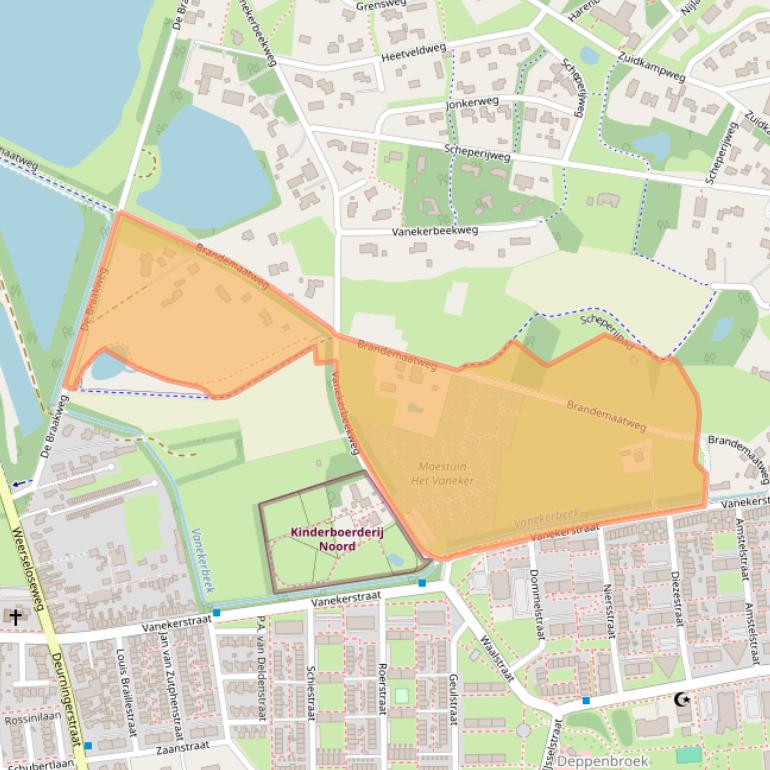 Kaart van postcodegebied 7524PC.