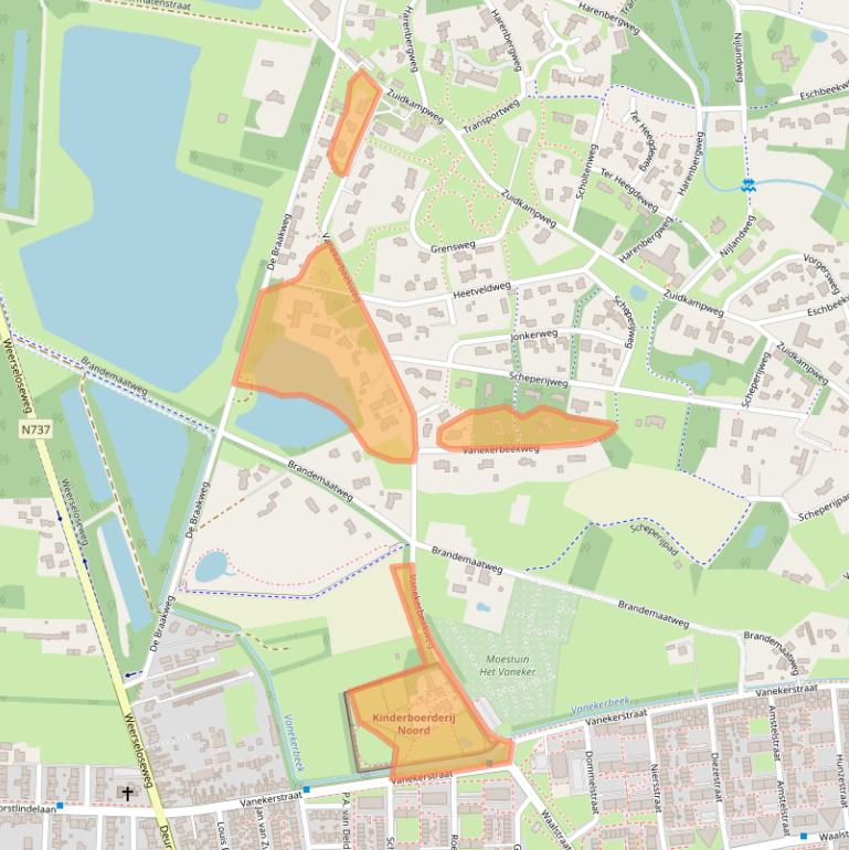 Kaart van postcodegebied 7524PE.