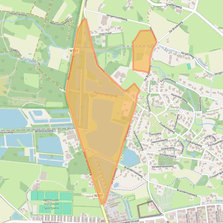 Kaart van postcodegebied 7524PG.