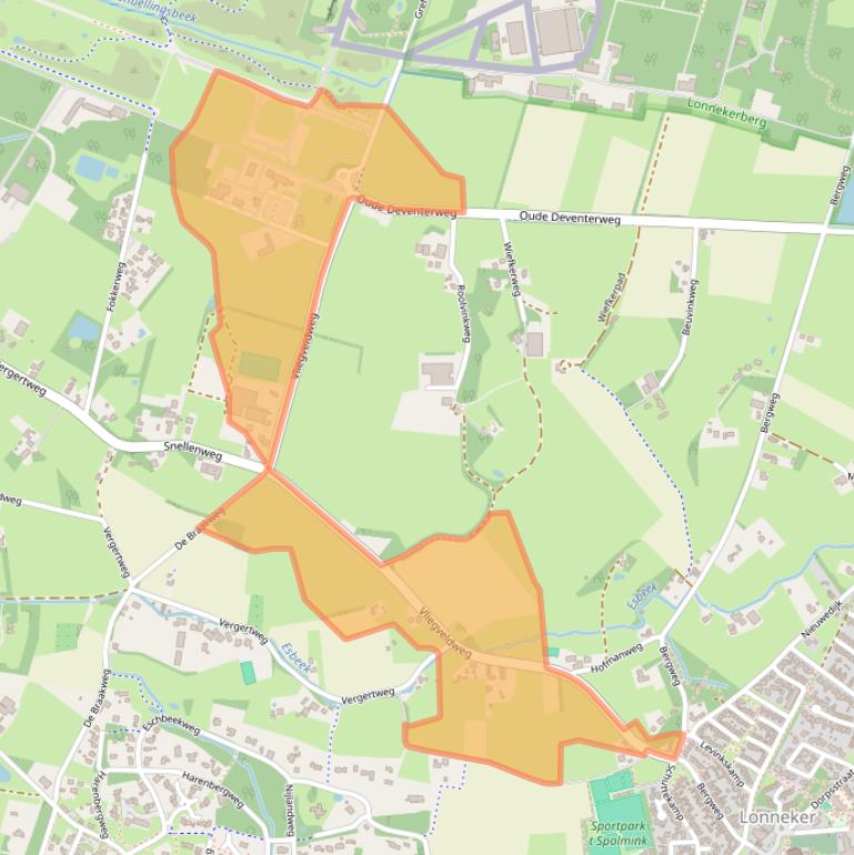 Kaart van postcodegebied 7524PT.