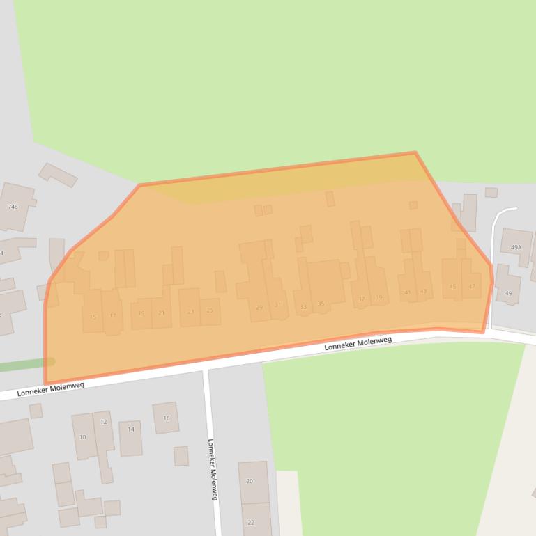 Kaart van postcodegebied 7525PA.