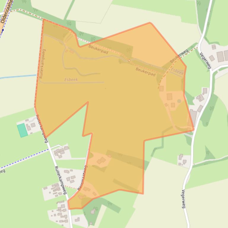 Kaart van postcodegebied 7525PD.