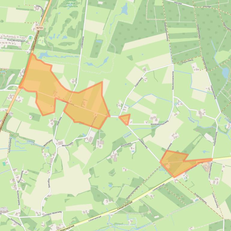 Kaart van postcodegebied 7525PH.