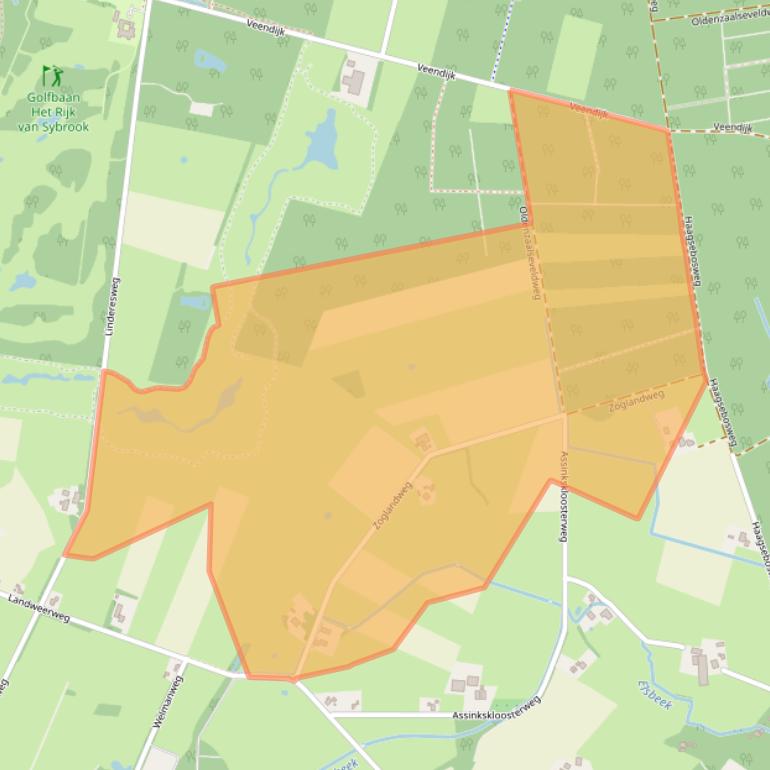 Kaart van postcodegebied 7525PN.