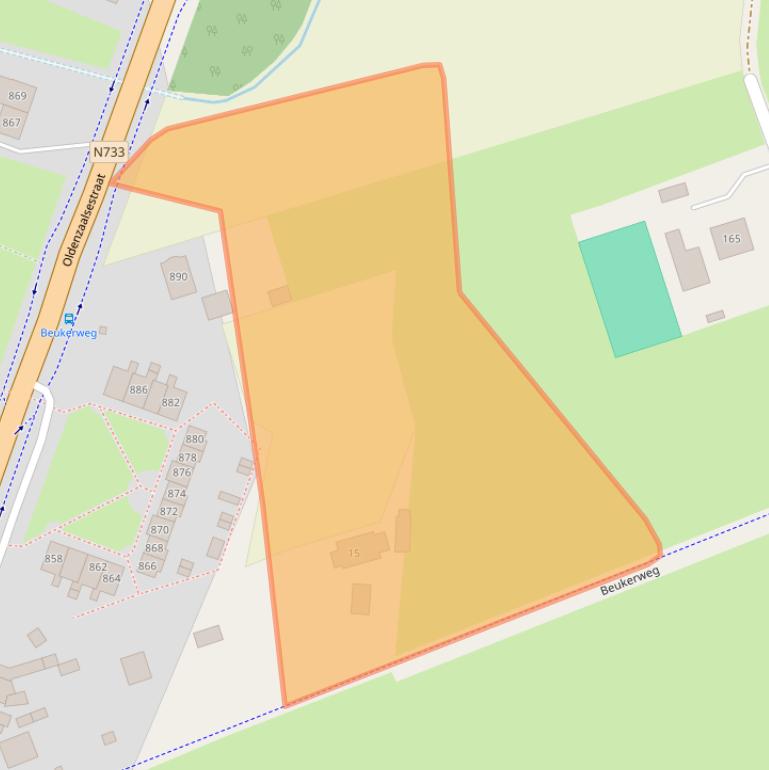 Kaart van postcodegebied 7525PW.