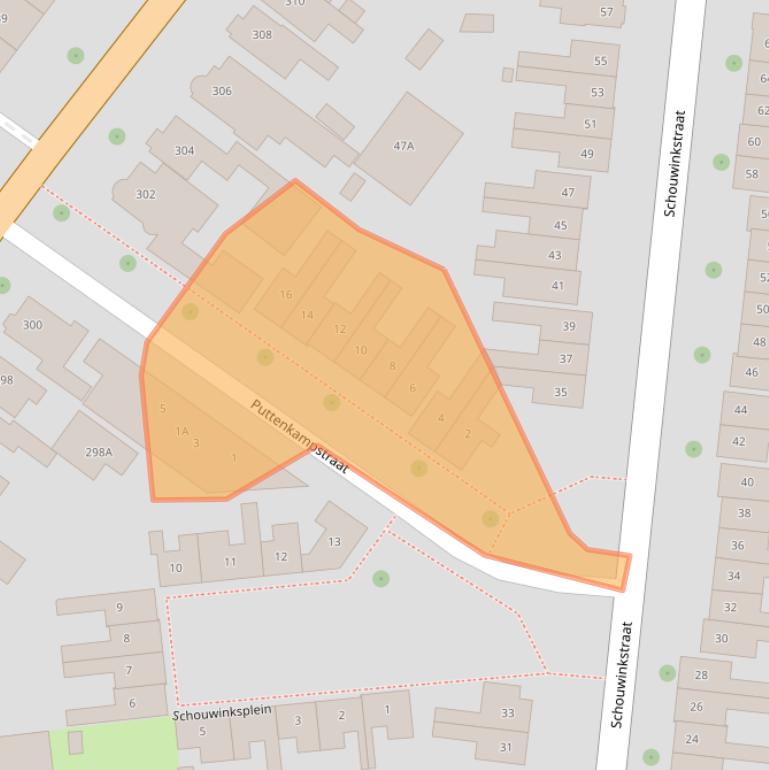 Kaart van postcodegebied 7531AC.