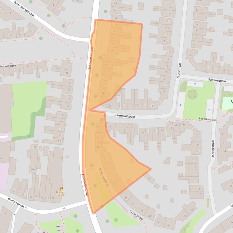 Kaart van postcodegebied 7531AH.