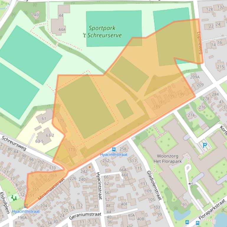 Kaart van postcodegebied 7531AX.