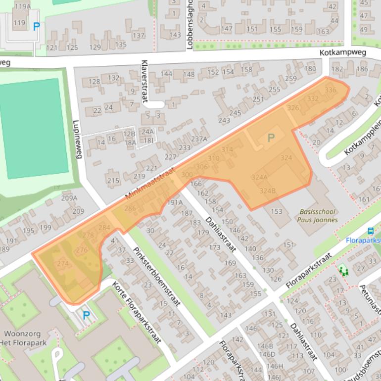 Kaart van postcodegebied 7531BD.