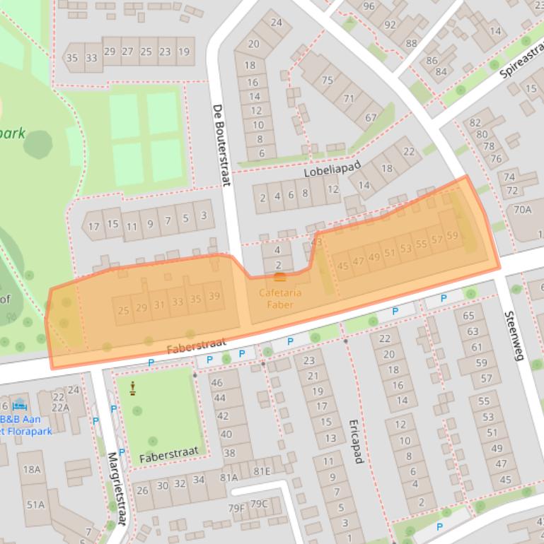 Kaart van postcodegebied 7531BE.
