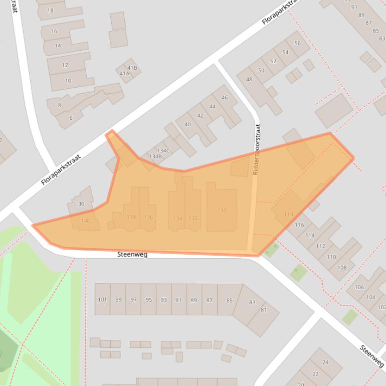 Kaart van postcodegebied 7531BZ.