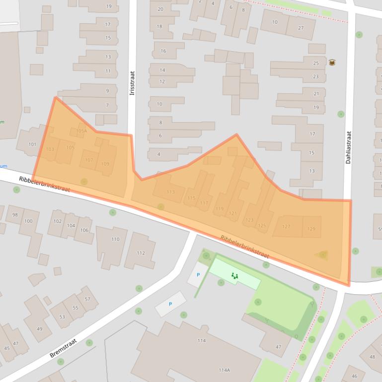 Kaart van postcodegebied 7531CC.