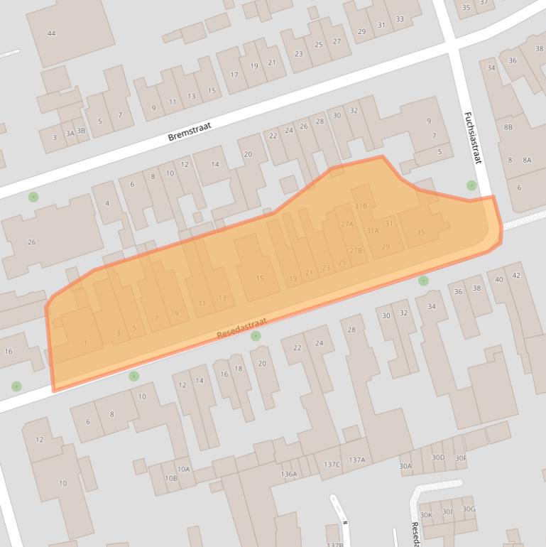 Kaart van postcodegebied 7531CK.