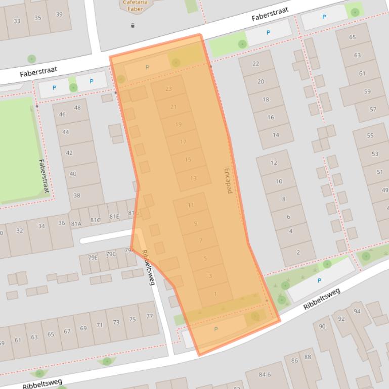 Kaart van postcodegebied 7531CP.