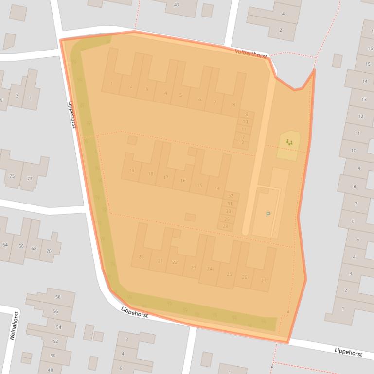 Kaart van postcodegebied 7531DX.
