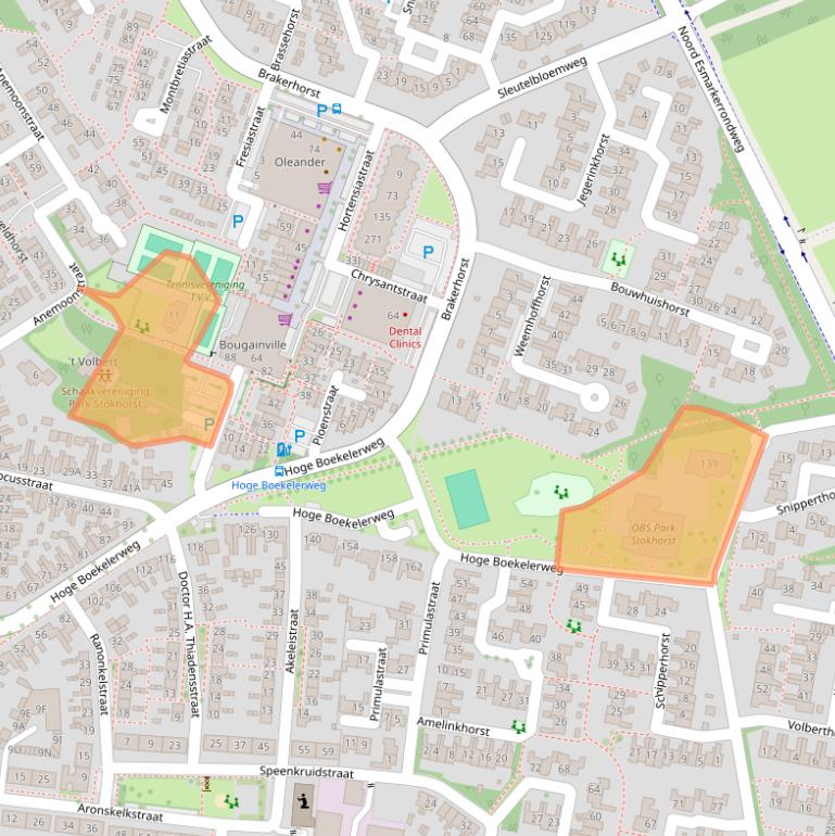 Kaart van postcodegebied 7531EC.