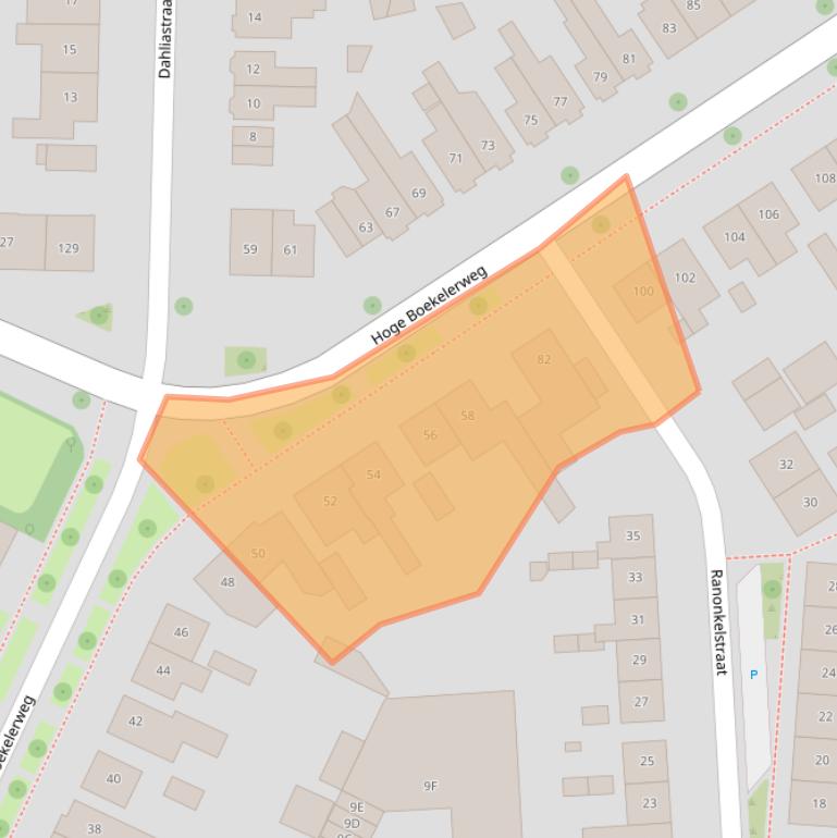 Kaart van postcodegebied 7531EE.