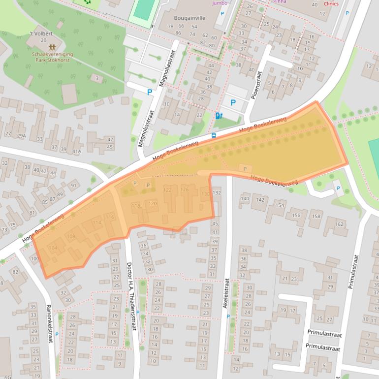 Kaart van postcodegebied 7531EG.