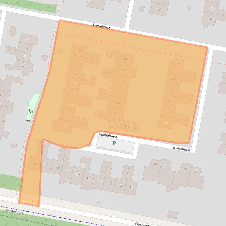 Kaart van postcodegebied 7531ES.
