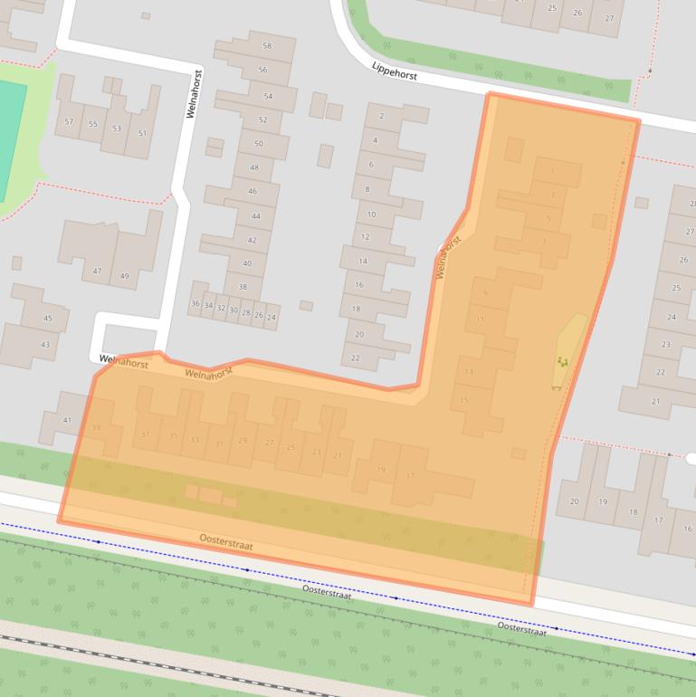 Kaart van postcodegebied 7531GH.