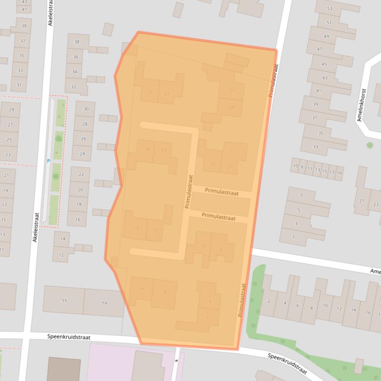 Kaart van postcodegebied 7531GZ.