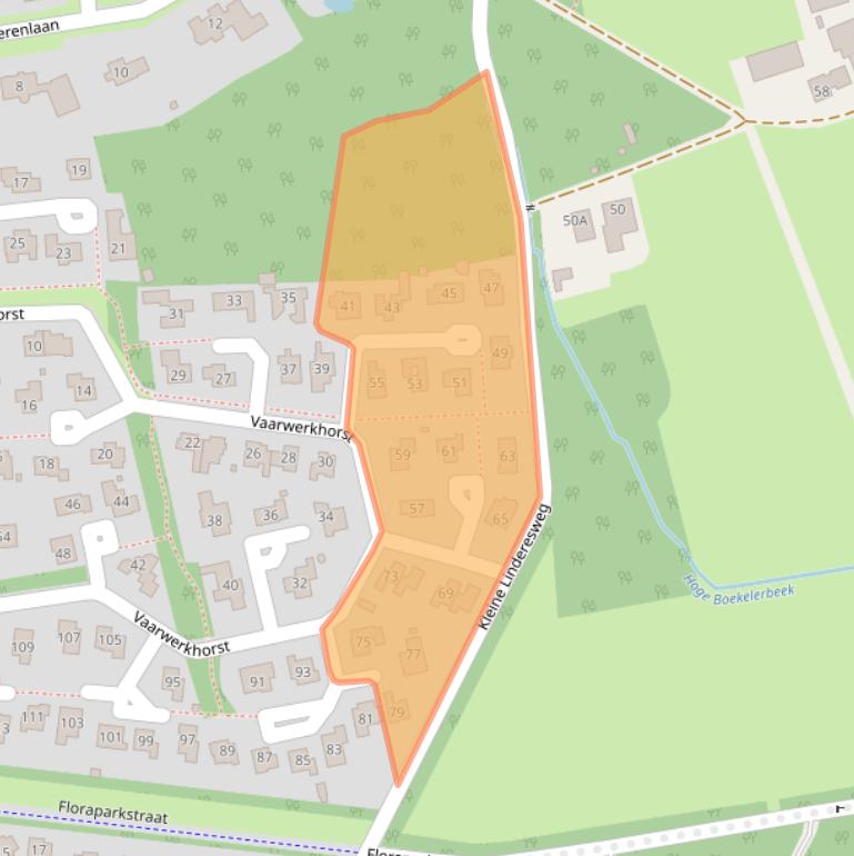 Kaart van postcodegebied 7531HL.