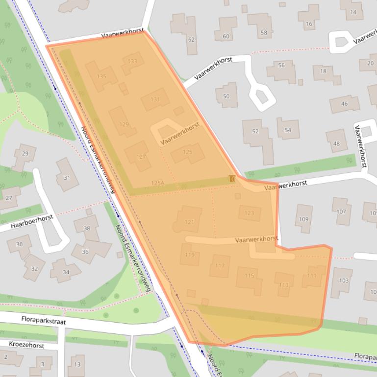 Kaart van postcodegebied 7531HN.