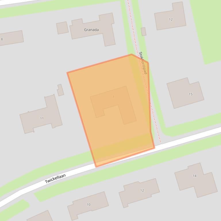 Kaart van postcodegebied 7531JD.